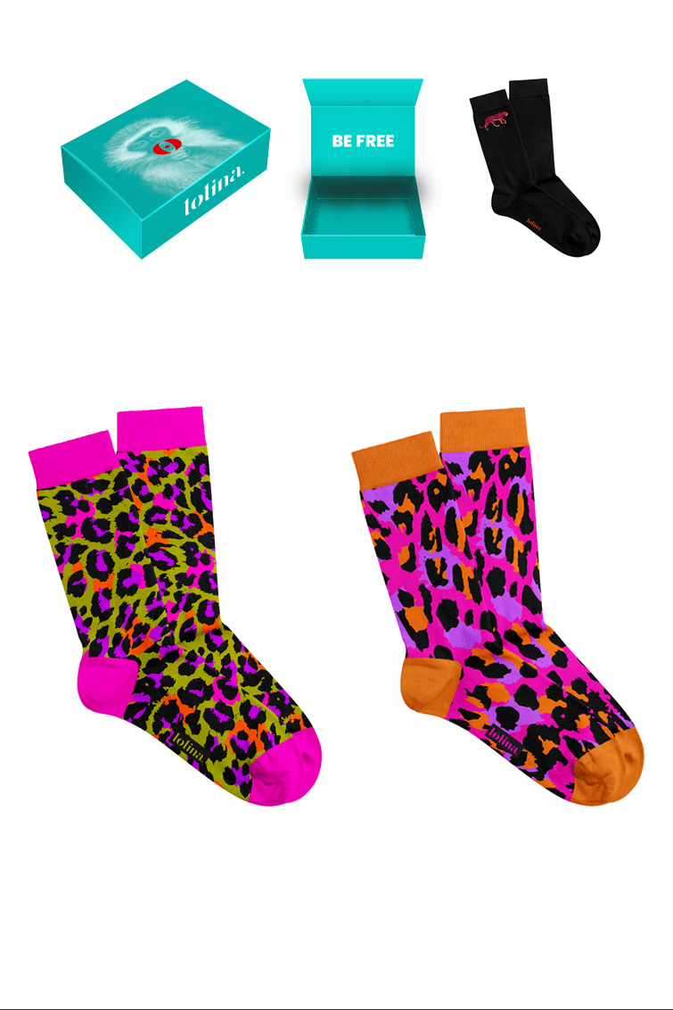 Pack 3 pares calcetines - I'm Felina Lolina