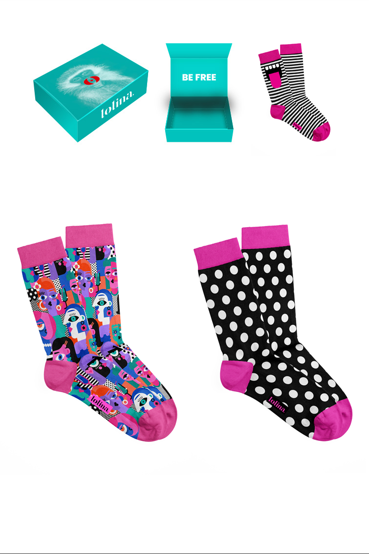 Pack 3 pares calcetines - ImPERFECTA Lolina