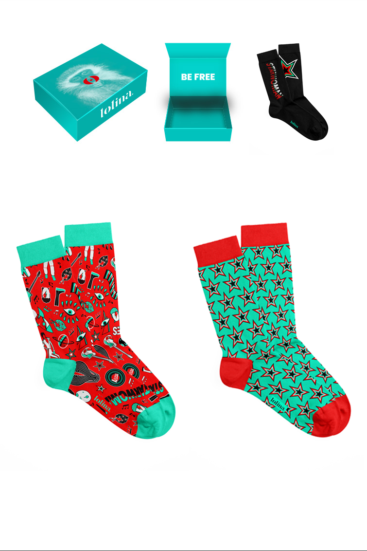 Pack 3 pares calcetines - Starwoman Lolina