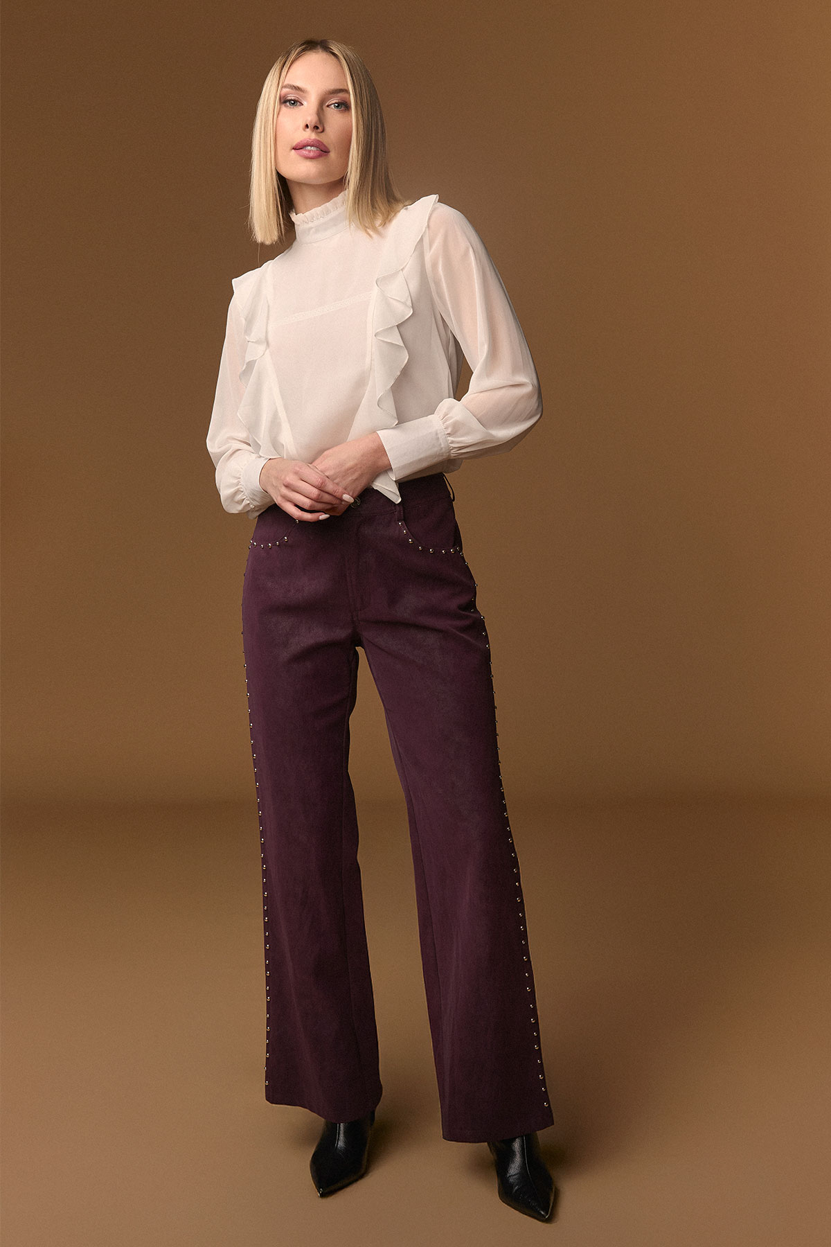 Pantalón Lenon de Minueto – tienda de ropa de mujer en Estepona, Costa del Sol