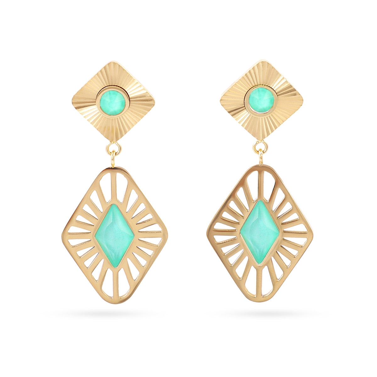 DPE441 POR DEFINIR PENDIENTES SUNFLOWERS SS26 MODELO 7 - Colección  SUNFLOWERS VER