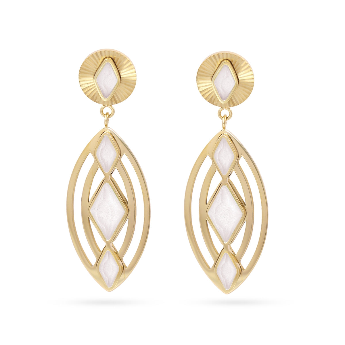 DPE442 POR DEFINIR PENDIENTES SUNFLOWERS SS26 MODELO 8 - Colección  SUNFLOWERS BL