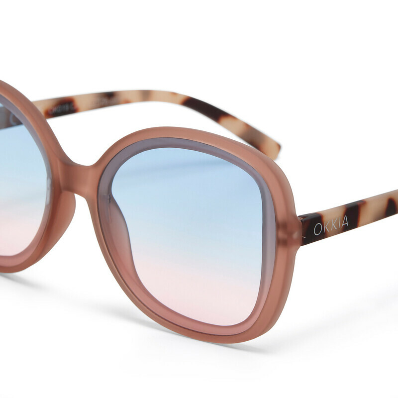 OK019 Anna Pink Havana lens Blue/pink - Imagen 2