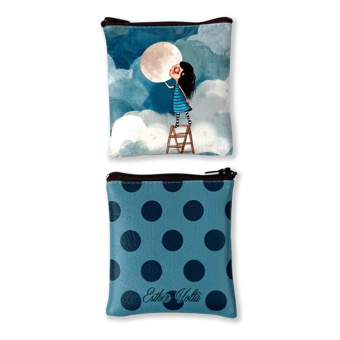 Portamonedas Nubes