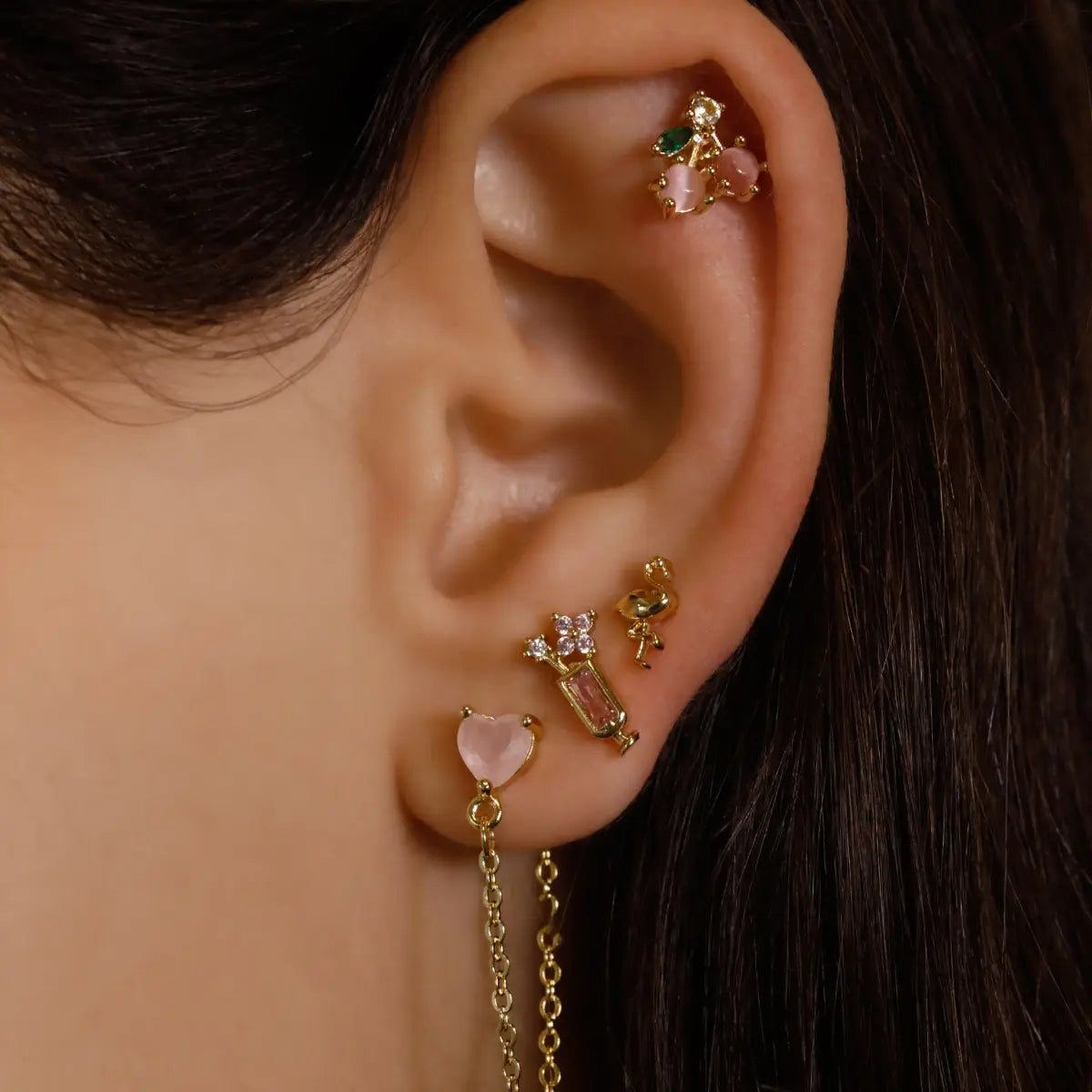 DPE371 PIERCINGS SENCILLOS OTOÑO/INVIERNO 2025 MODELO 31 - Colección  PIERCINGS A1