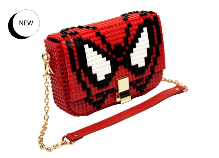 CARTERA CUADRADA SPIDERMAN ROJO - BAG&BLOCK