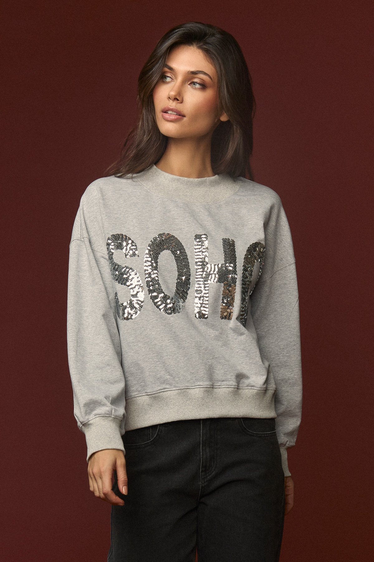 Sudadera Soho de Minueto – tienda de ropa de mujer en Estepona, Costa del Sol