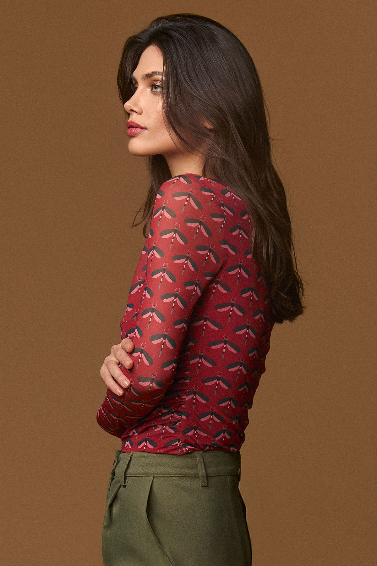 Top Red Dragonfly de Minueto – tienda de ropa de mujer en Estepona, Costa del Sol