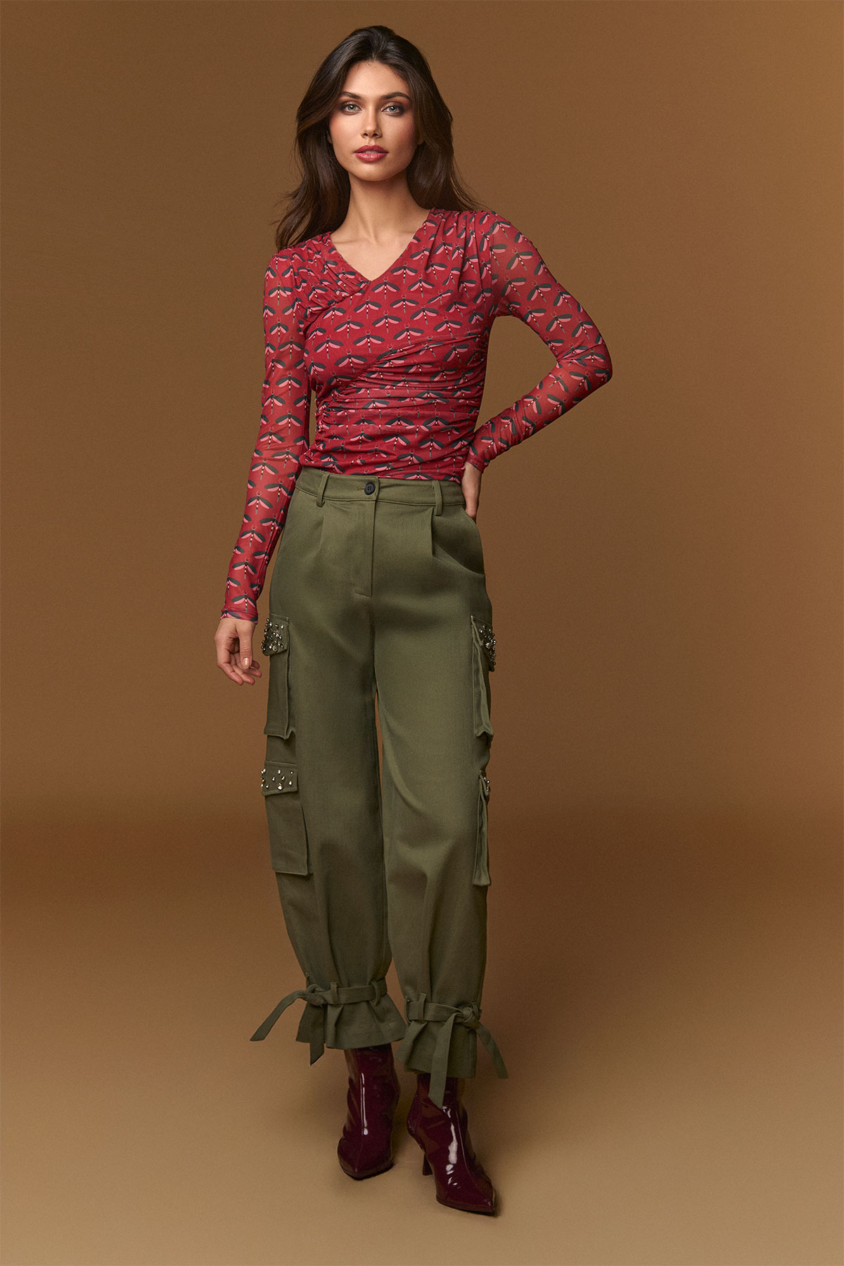 Top Red Dragonfly de Minueto – tienda de ropa de mujer en Estepona, Costa del Sol