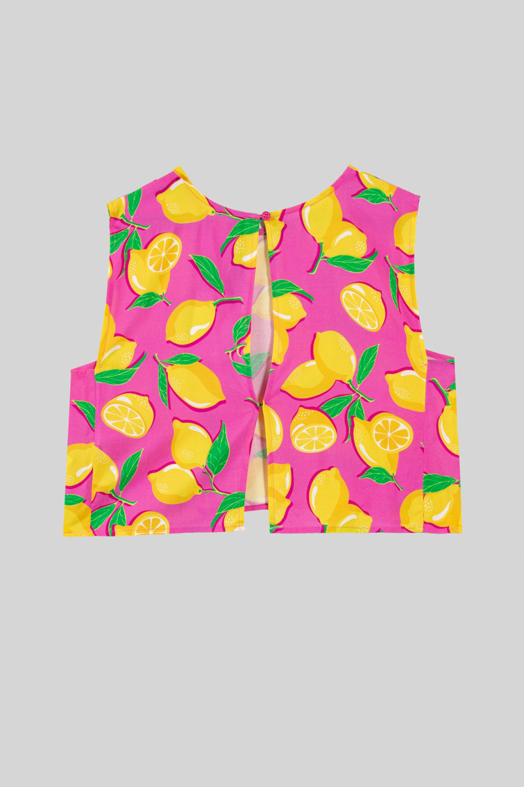 Top rosa de limones - Limoncello Lolina - Imagen 6