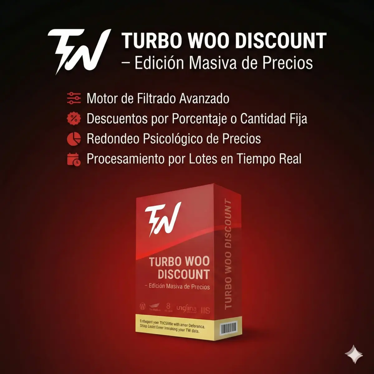 TurboWOO Discount - Gestor de Ofertas Masivas