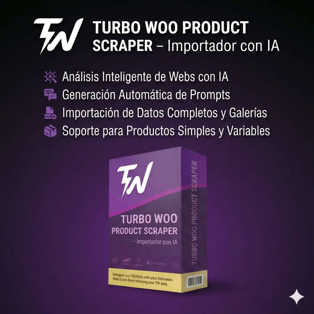 TurboWOO Scraper - Importador con Inteligencia Artificial